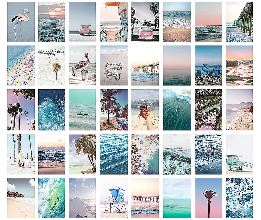 720P Free download | 40 Piece Blue Teal Turquoise Pink Beach Coastal ...