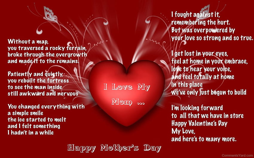 나는 엄마와 아빠, 발렌타인 데이, 풍선, 하트, 선물, 핑크, 사랑, 파티 공급, 결혼식 호의, 이벤트, 파티 호의를 사랑합니다 HD 월페이퍼