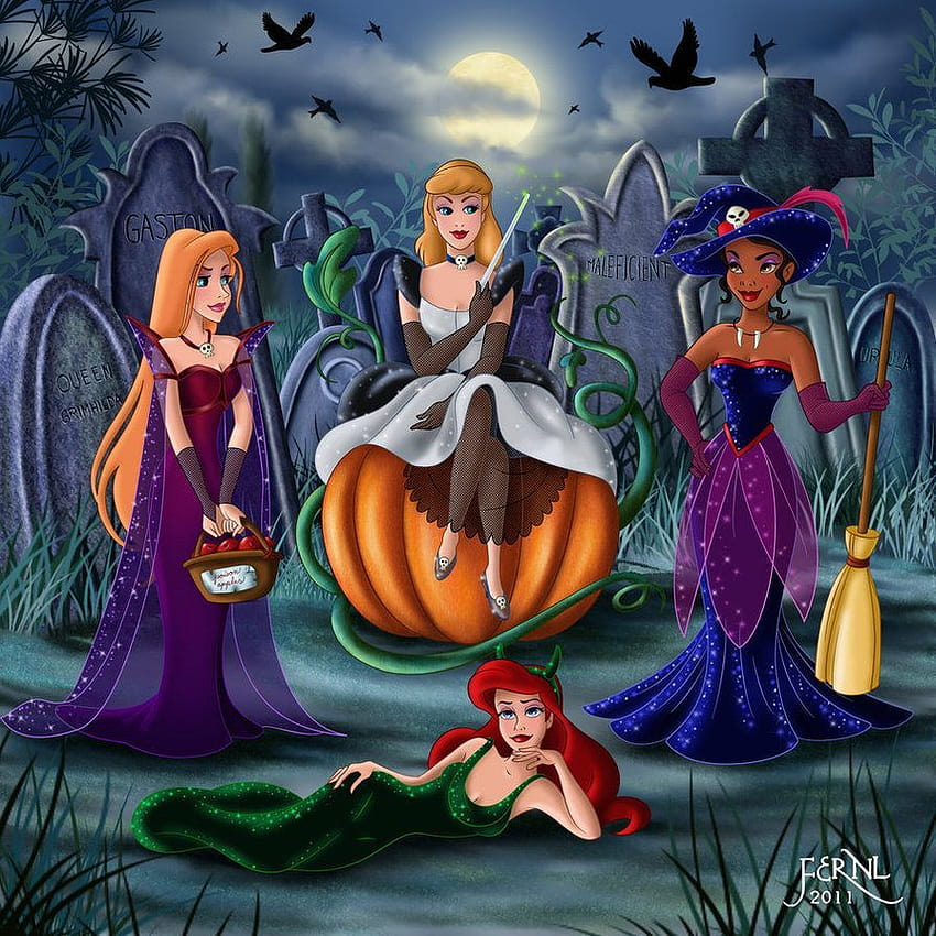 disney halloween princess cartoon