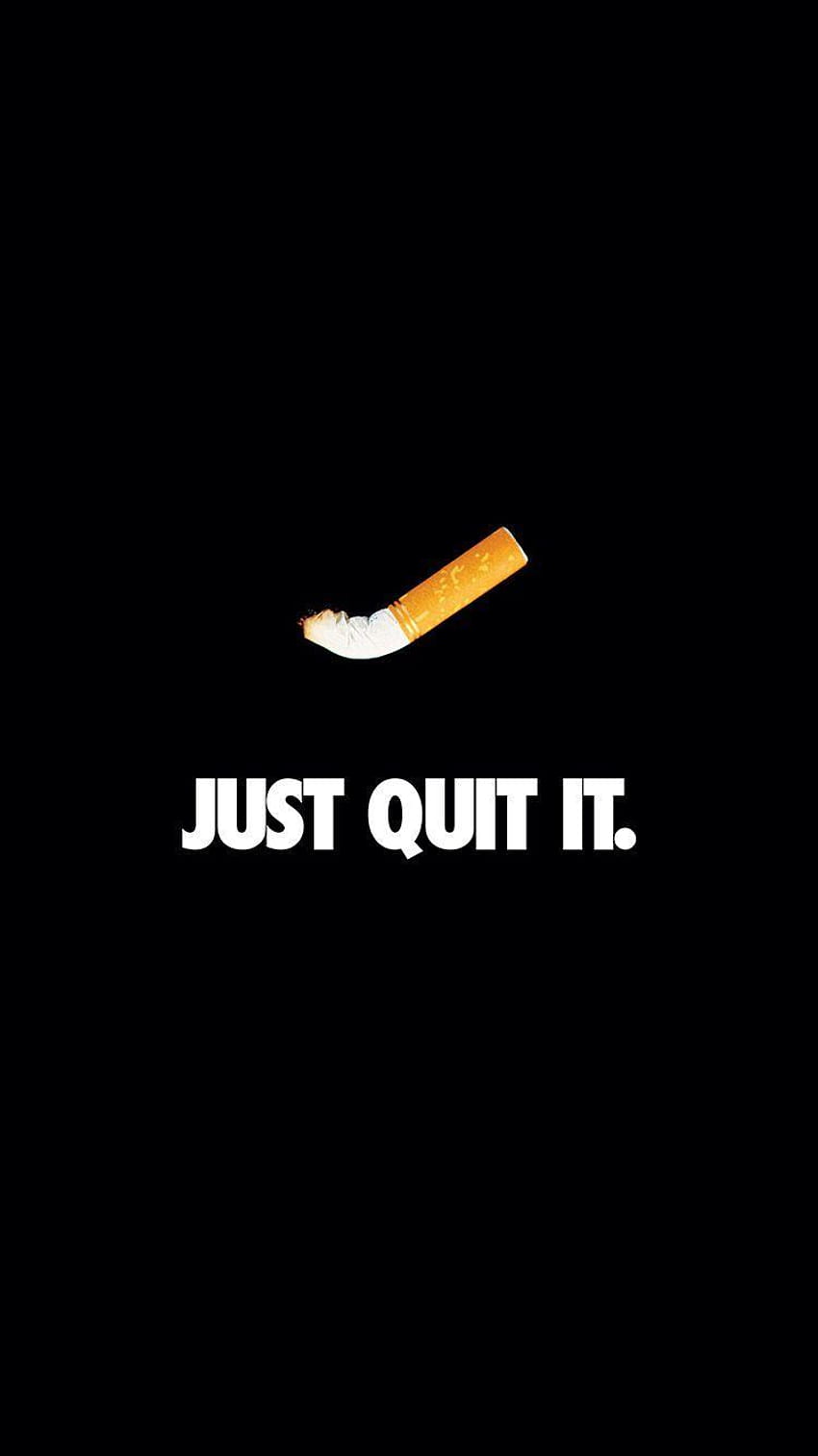 Just quit it., i quit smoking HD phone wallpaper