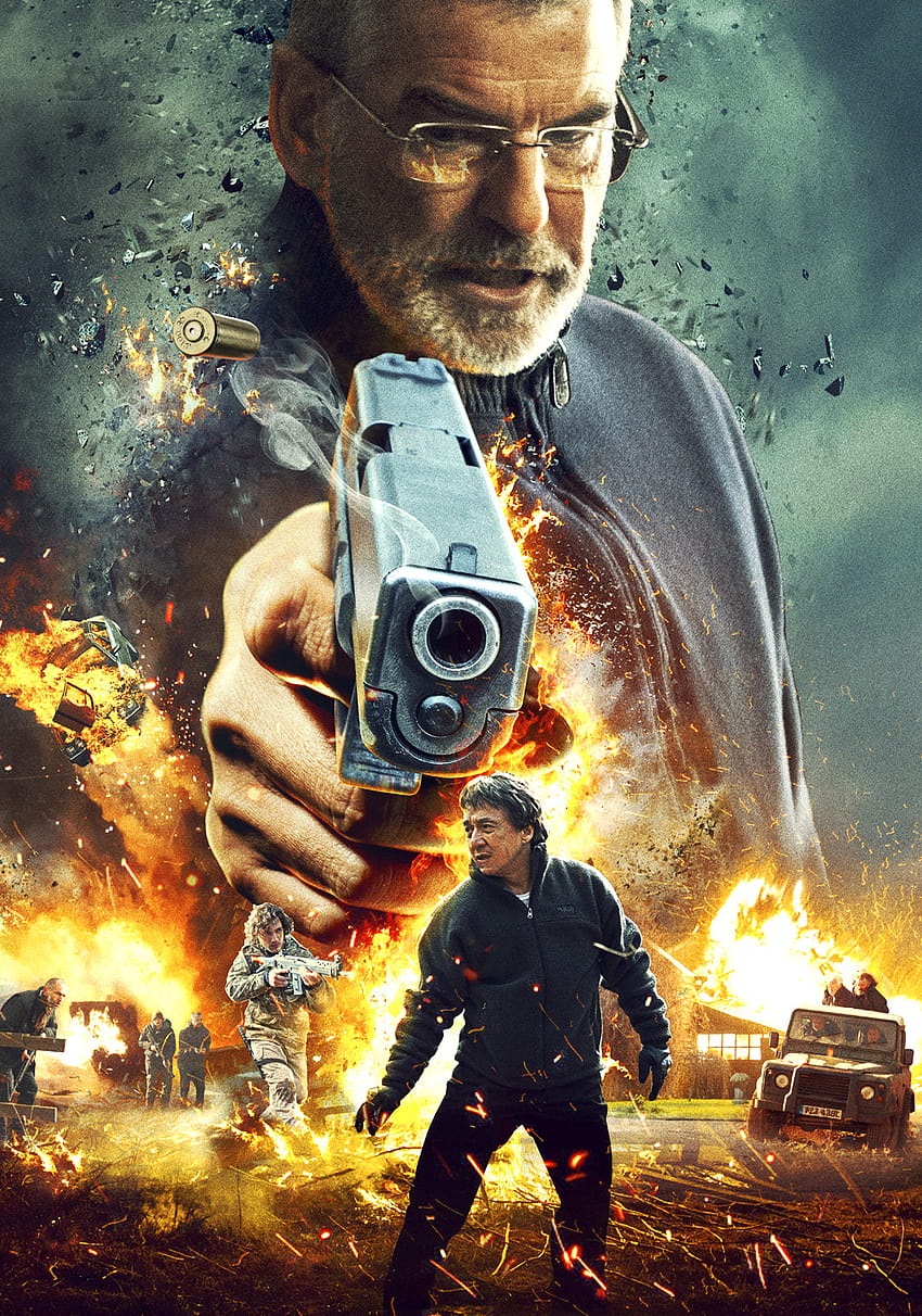 Hollywood Gun Action Movies Poster, Hollywood-Plakat HD-Handy-Hintergrundbild