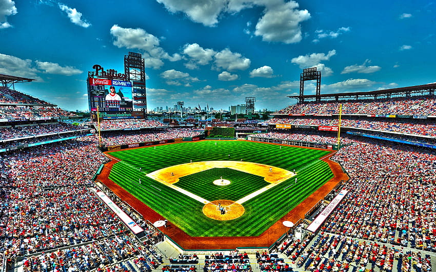 Citizens Bank Park Philadelphia Phillies Major League Baseball baseball  stadium HD wallpaper  Peakpx