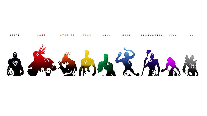 Lanterna Verde, Larfleeze, Atrocitus, DC Comics, Superhero, Emotional Spectrum, Hal Jordan, Sinestro / and Mobile &, sinestro dc comics Sfondo HD