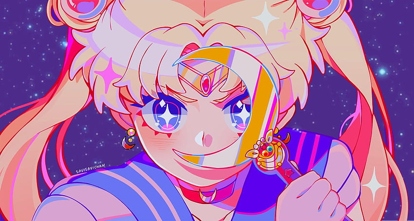 SAVI✿사비, estetyka Sailor Moon szt Tapeta HD