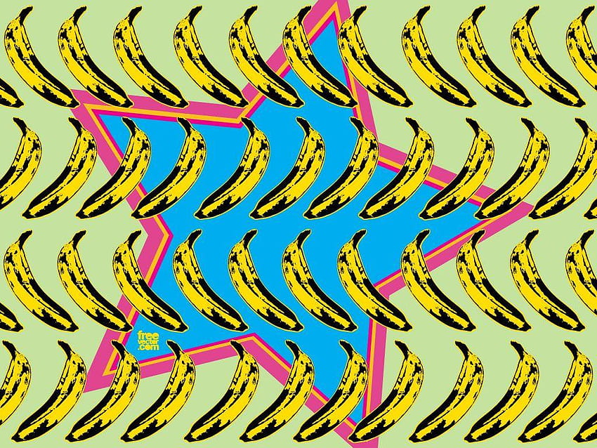 Banana Star Pattern, the velvet underground HD wallpaper