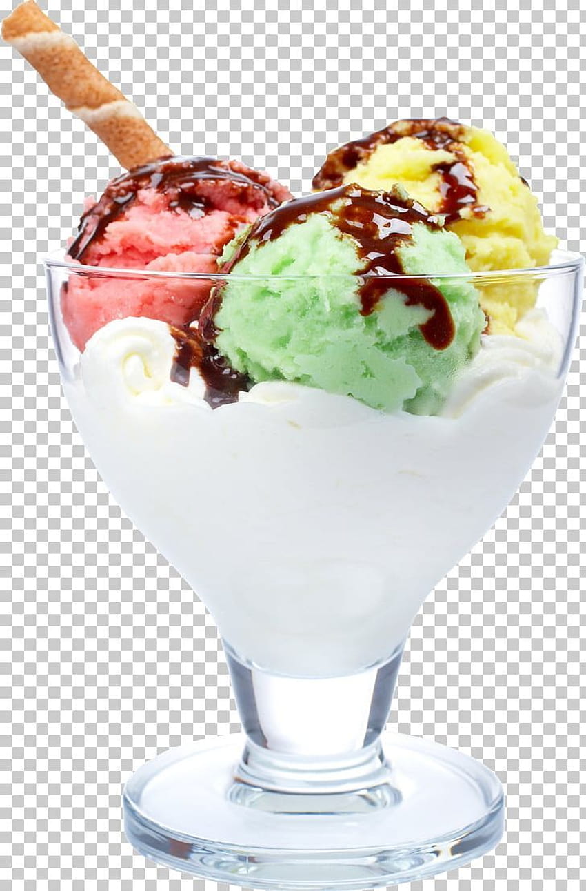ไอศกรีมโคน Sundae แช่แข็งโยเกิร์ต PNG... วอลล์เปเปอร์โทรศัพท์ HD