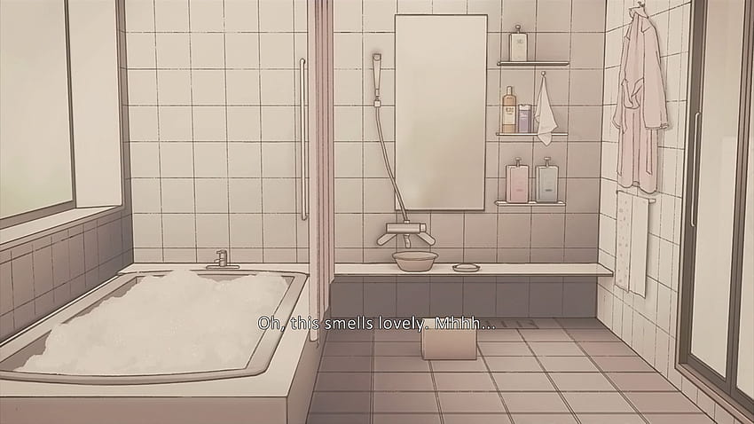 Weddingcard234: Bath Bathroom Backgrounds Anime, anime bathroom HD wallpaper