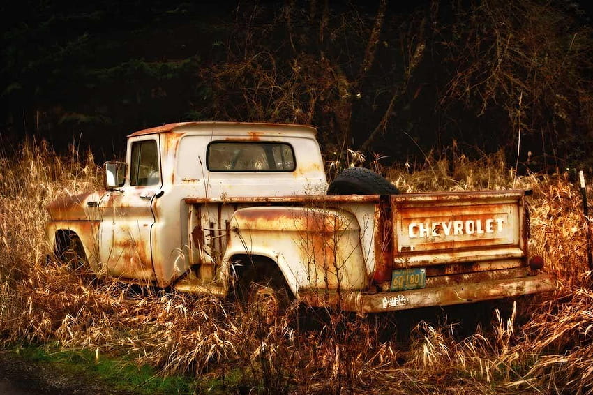 old chevy trucks HD wallpaper
