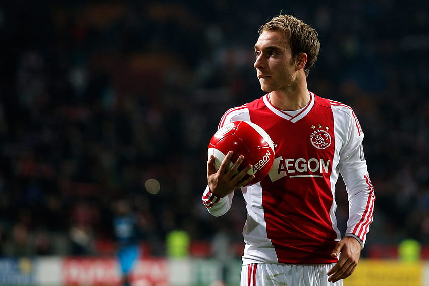 Le milieu de terrain de l'Ajax ne signera pas de nouveau contrat, déclare Overmars, Christian Eriksen Fond d'écran HD