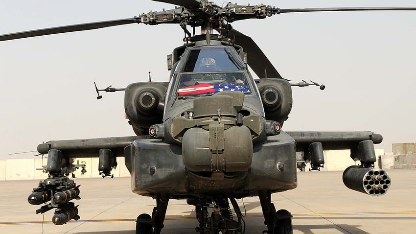 Army apache military helicopters chopper US Army AH, military attack helicopter HD wallpaper