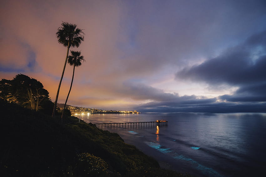 Biolumineszenz in La Jolla CA HD-Hintergrundbild