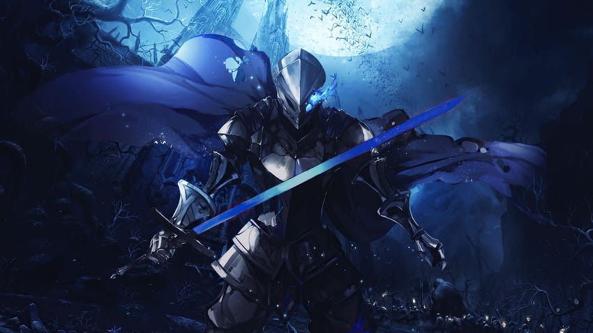 Fallen Kings Knight , Artist, Backgrounds, and, blue knight HD wallpaper