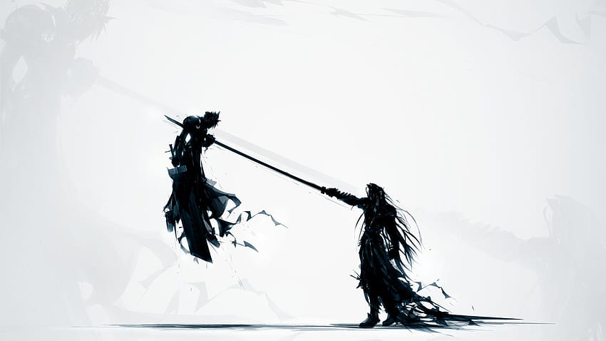 Awan vs Sephiroth, awan sephiroth Wallpaper HD