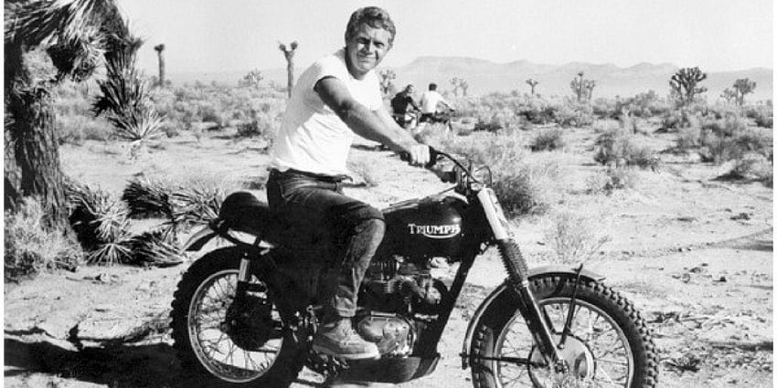 Da Steve McQueen e David Beckham alle strade di Los Angeles, steve mcqueen motorcycle Sfondo HD