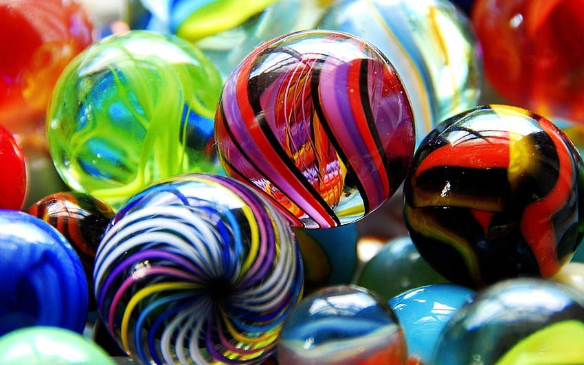 Balls patterns Game plastic marbles glass. Android for HD wallpaper