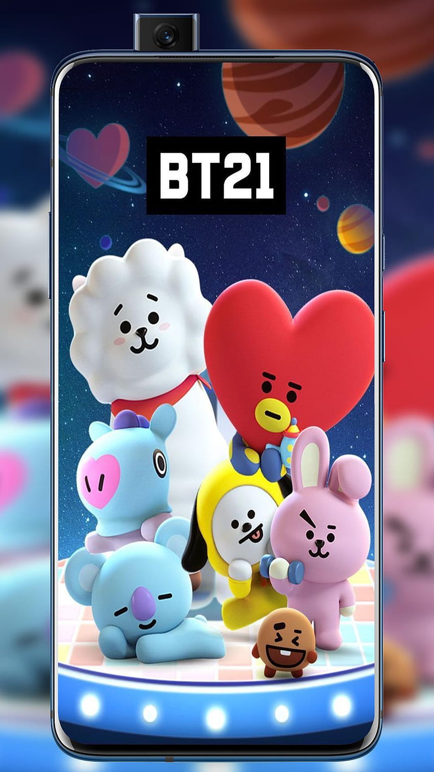 Cute BT21 Lockscreen for Android HD phone wallpaper | Pxfuel