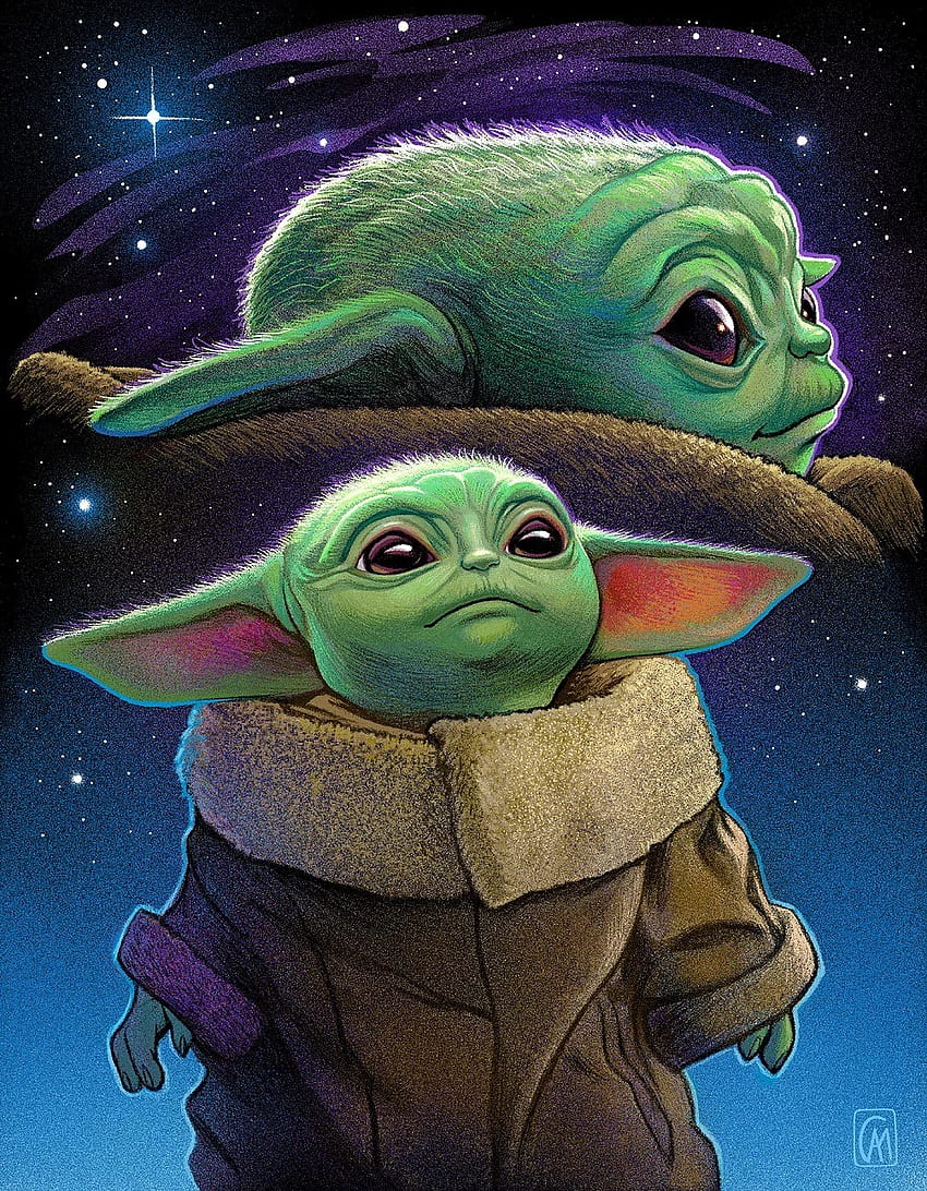 Höchstes Baby Yoda HD-Handy-Hintergrundbild