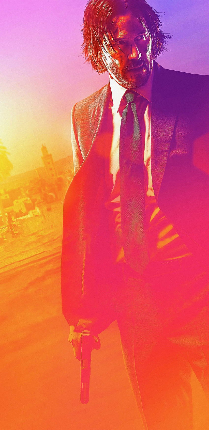 John Docht U, Keanu Reeves Android John Docht HD-Handy-Hintergrundbild