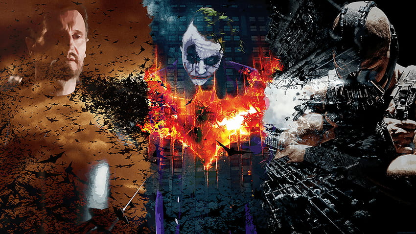 Bane Batman Begins โลโก้ The Dark Knight Rises Ra39s Al Ghul Joker โจ๊กเกอร์แบทแมน วอลล์เปเปอร์ HD