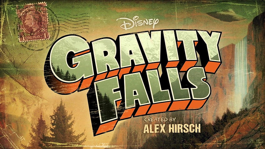 12 Gravity Falls Bill Cipher, Disney-Schwerkraft fällt HD-Hintergrundbild