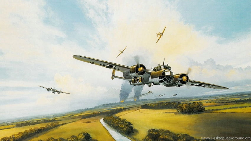 Dornier, Twin Engined, German, Bomber, Battle Of Britain, Aircraft ... Backgrounds HD wallpaper
