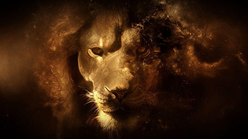 Dark Gothic Lion : High Definition 1920×1080, lion khalsa HD wallpaper ...