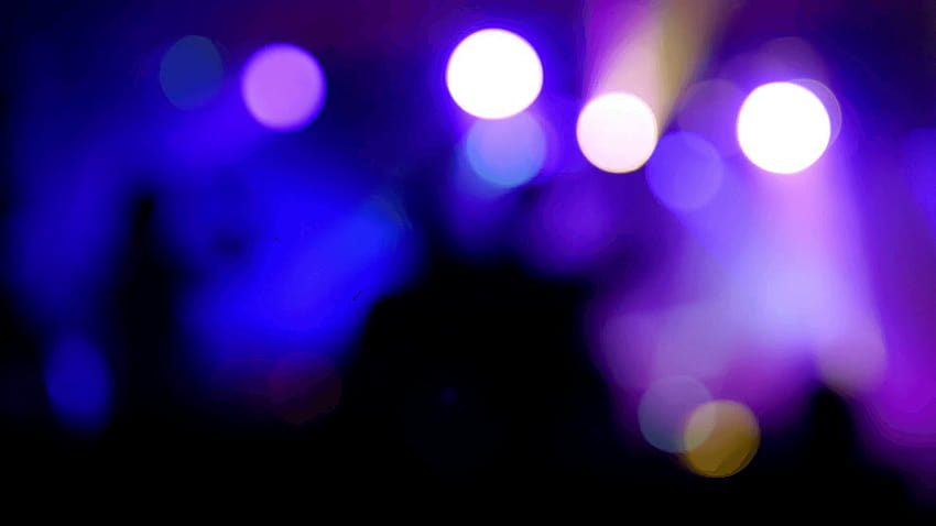 Illuminazione sul palco di un concerto rock, sfondi sfocati Stock Video, del palco del concerto Sfondo HD