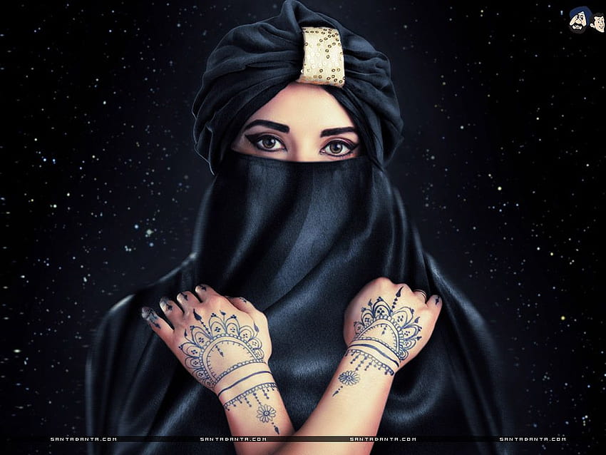 arabic girls hijab HD wallpaper