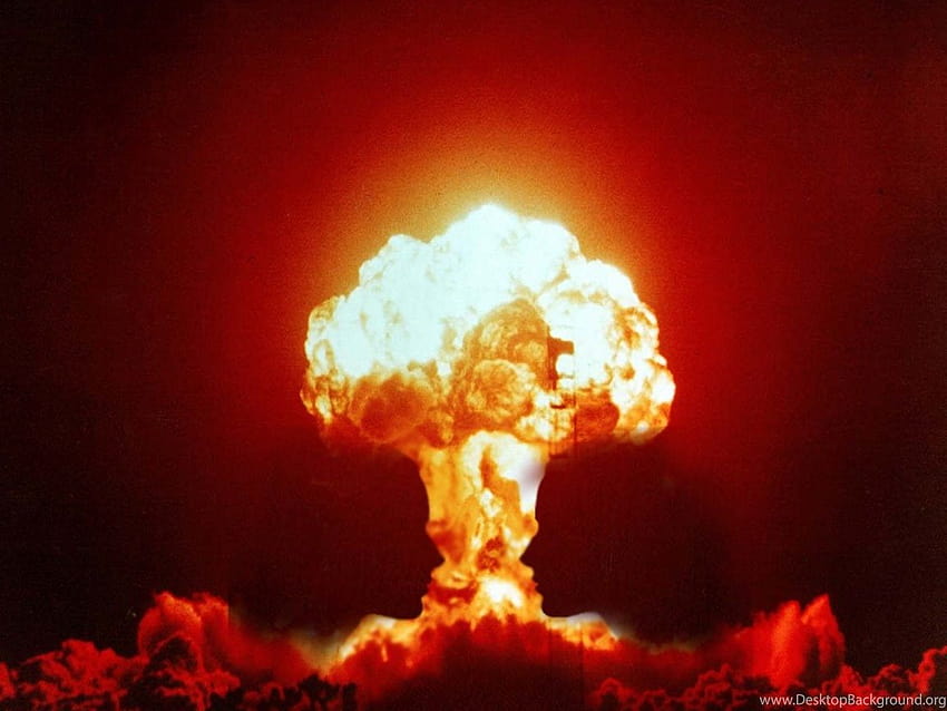 Bom Nuklir Latar Belakang Ledakan Nuklir, ledakan bom Wallpaper HD