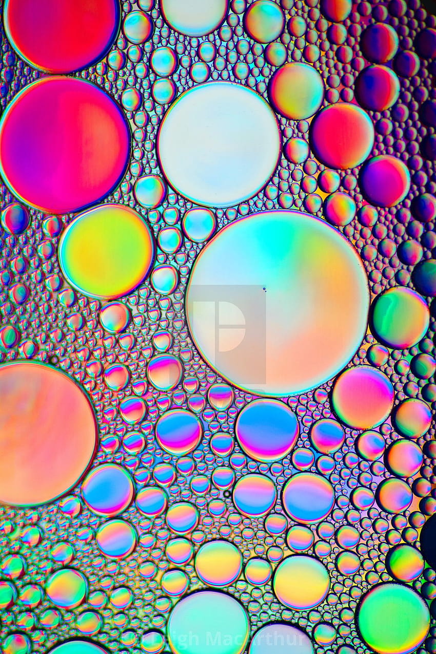Burbujas de colores fondo de pantalla del teléfono | Pxfuel