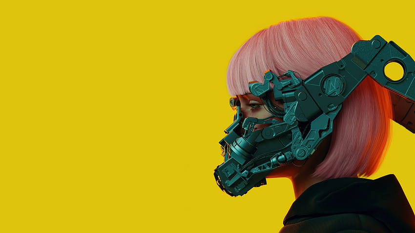 Cyberpunk Girl In Neon Mode, cyberpunk, scifi, artist, artwork, digital-art,  HD wallpaper