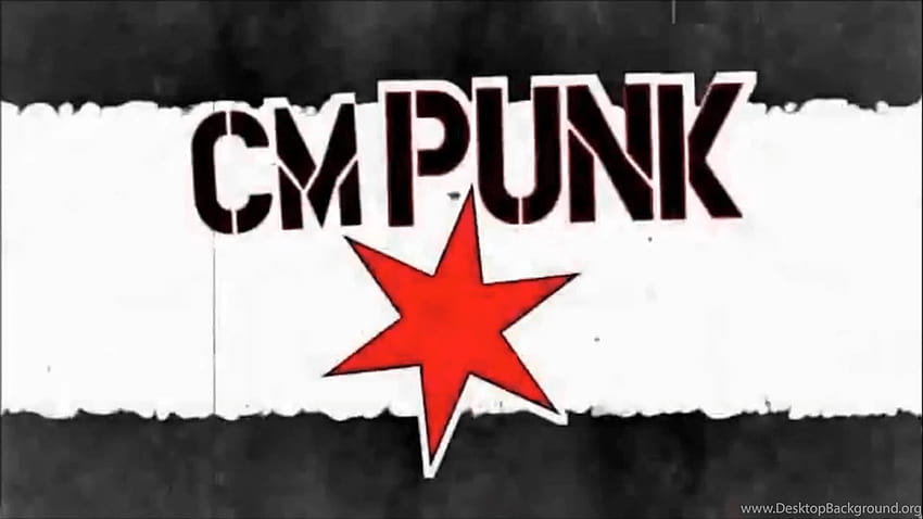 Cm Punk Logo Cave Backgrounds, logo cm punk papel de parede HD