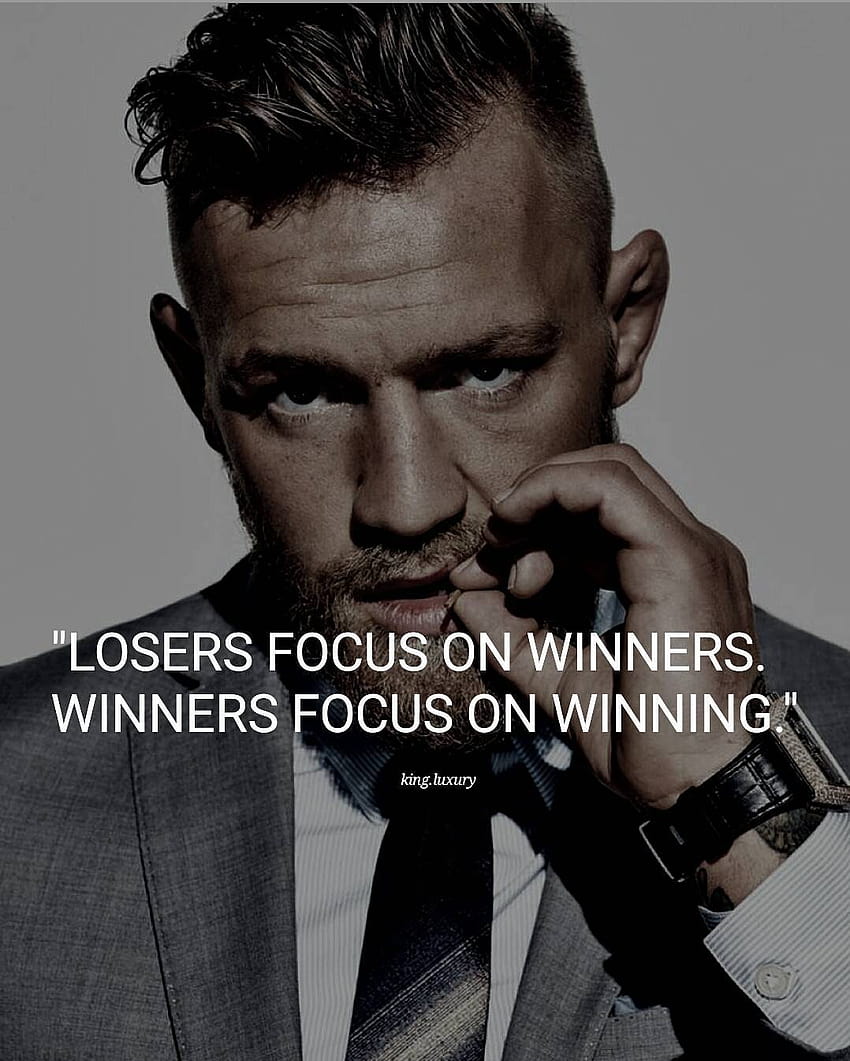 Time for motivational quotes by king.luxury He is a source of, conor mcgregor quotes HD phone wallpaper