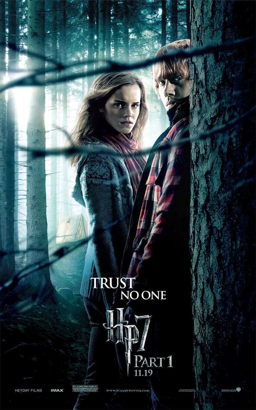 Hermione y Ron Weasley de Harry Potter y el, móvil de harry potter hermione fondo de pantalla del teléfono