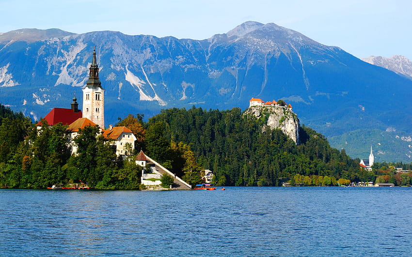 Езерото Блед, Словения 0974 : 13 HD тапет