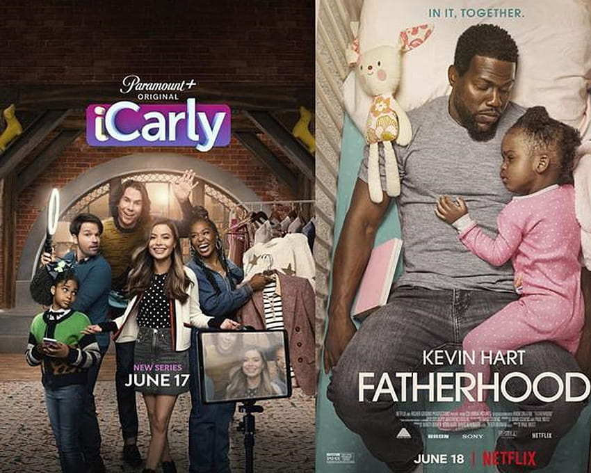 New this week: Kevin Hart in 'Fatherhood, 'iCarly' & 'Luca', fatherhood netflix HD wallpaper