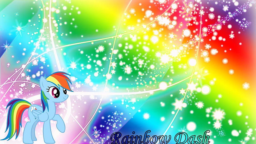 My Little Pony Rainbow Dash, backgrounds my little pony HD wallpaper