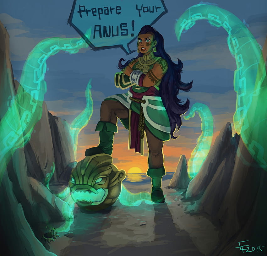 Steam Workshop::[LoL] Illaoi, the Kraken Priestess (720p w/o sound)