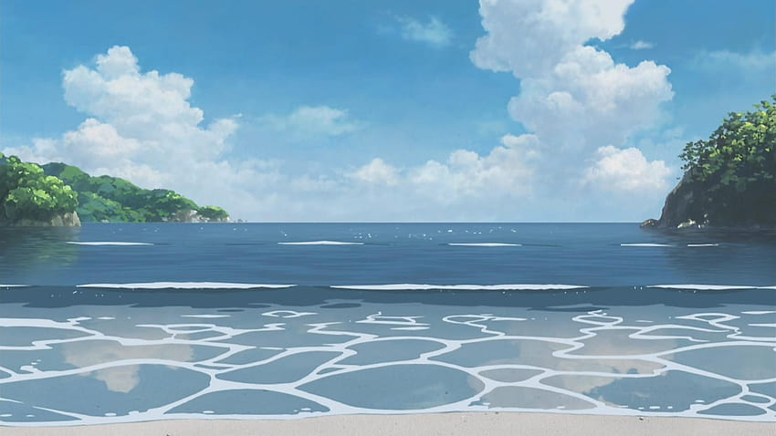 Glittery Anime Ocean GIF | GIFDB.com-demhanvico.com.vn