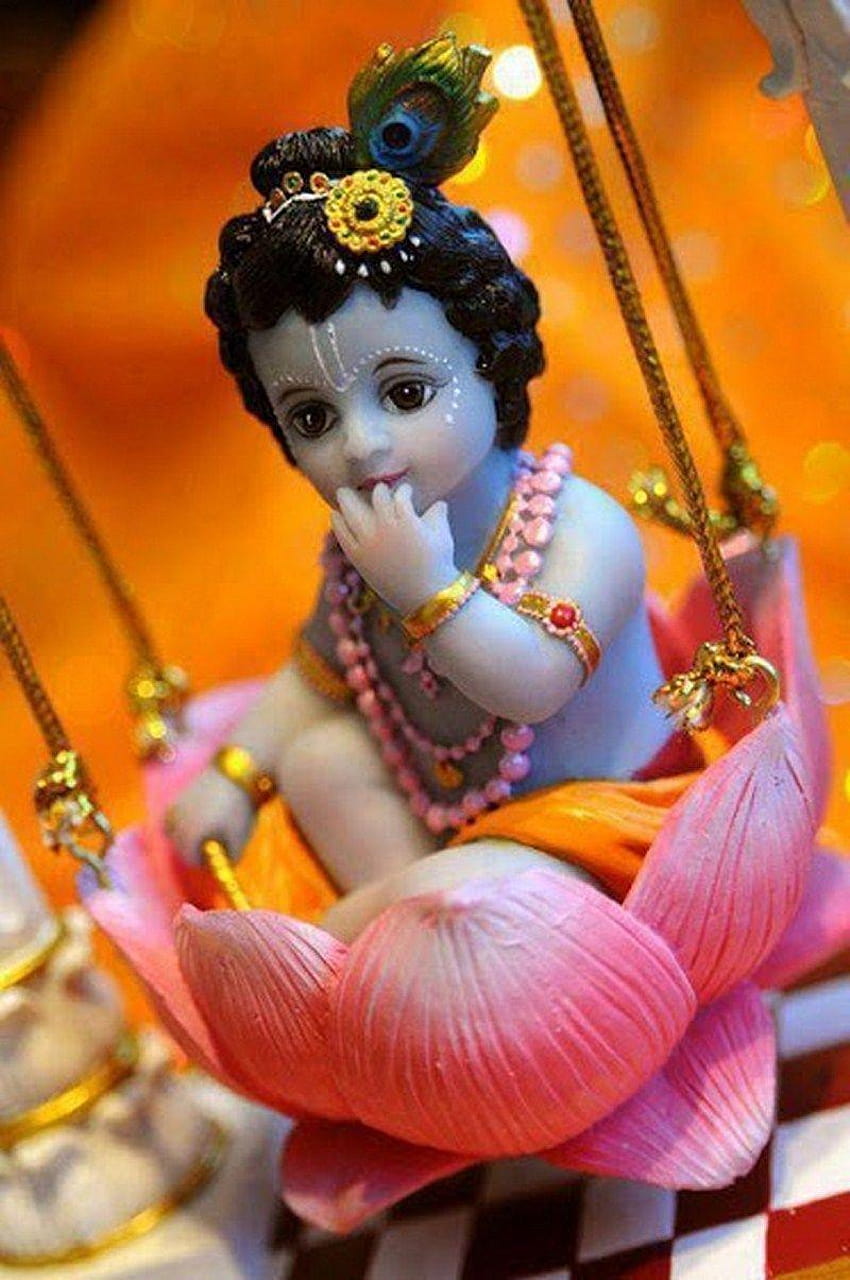Lord Sri Krishna Cute Baby Nice, nice cute HD phone wallpaper | Pxfuel