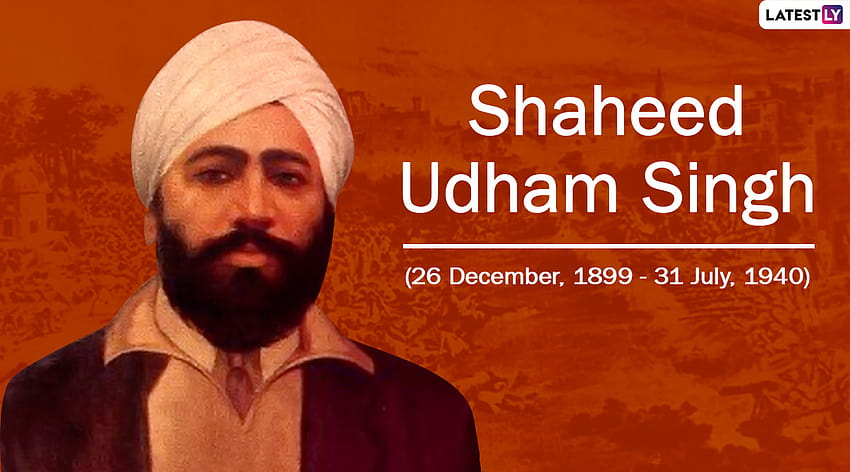 Shaheed Udham Singhs 80. Martyriumstag 2020 und online: WhatsApp-Aufkleber und Facebook-Nachrichten zur Erinnerung an den Dom-Kämpfer an seinem Todestag HD-Hintergrundbild