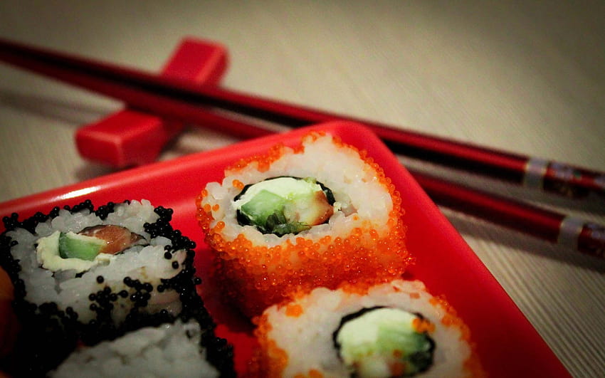 Sushi Up Close Backgrounds 49730 2560x1600px, japanese food anime HD wallpaper