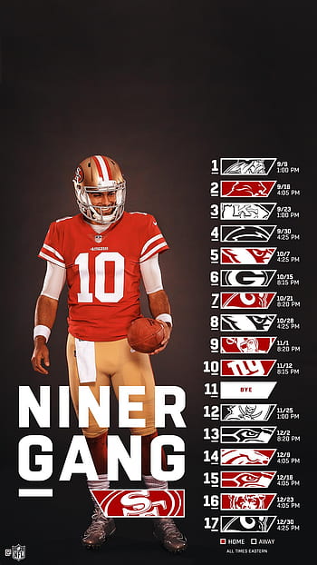 2015 San Francisco 49ers Schedule Desktop Background : r/49ers