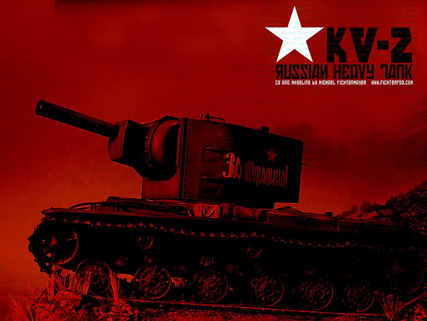 Completed » Russian KV, kv 2 HD wallpaper