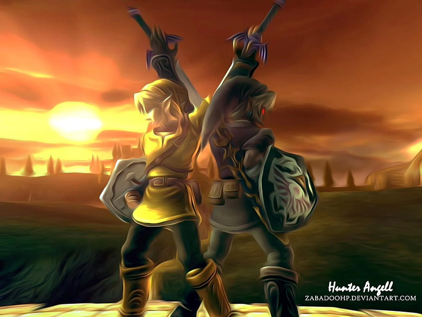 Link 65 Go, dark link vs link HD wallpaper