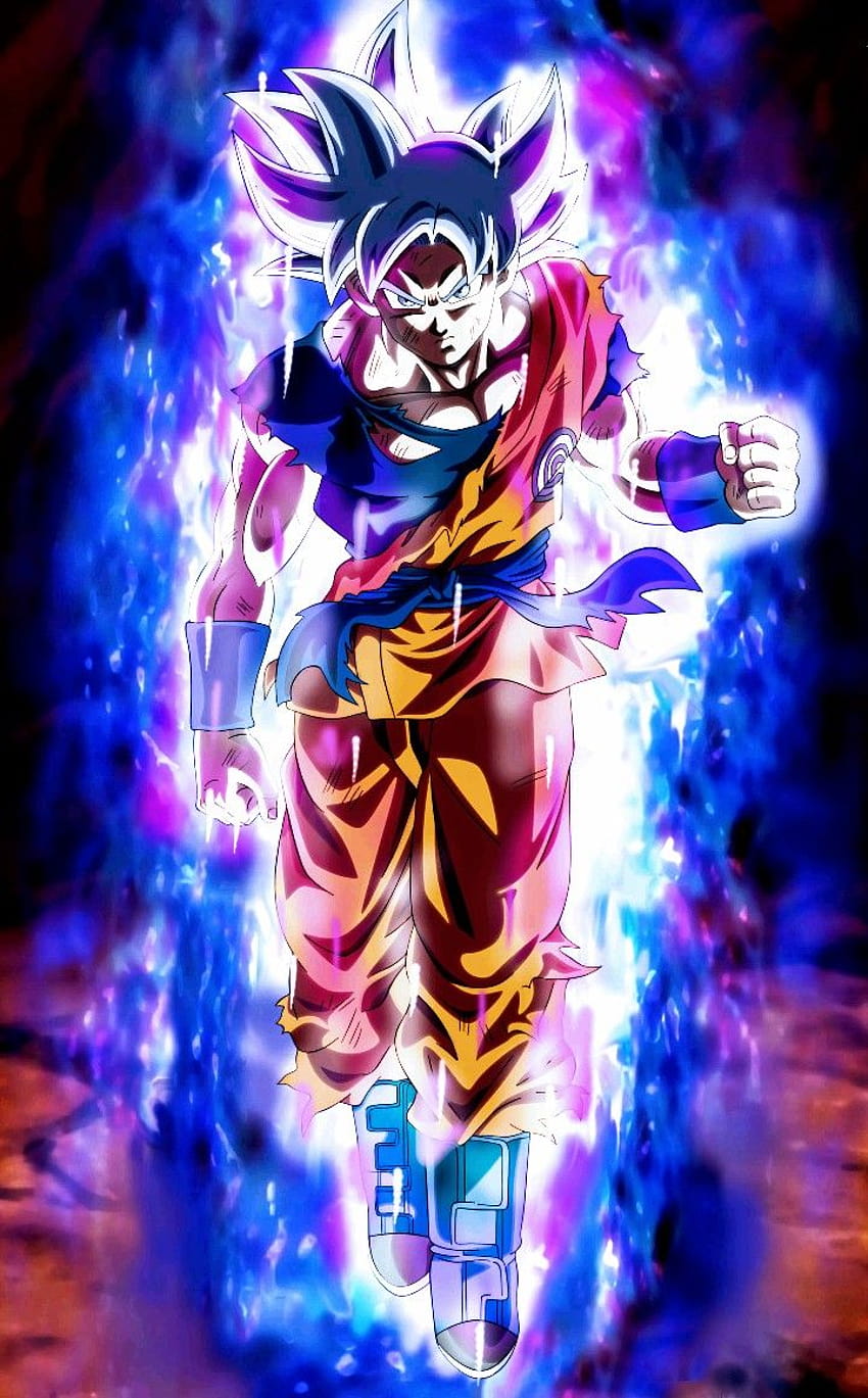 Goku Ultra İnstinct, goku ultra instinto cuerpo completo fondo de pantalla del teléfono
