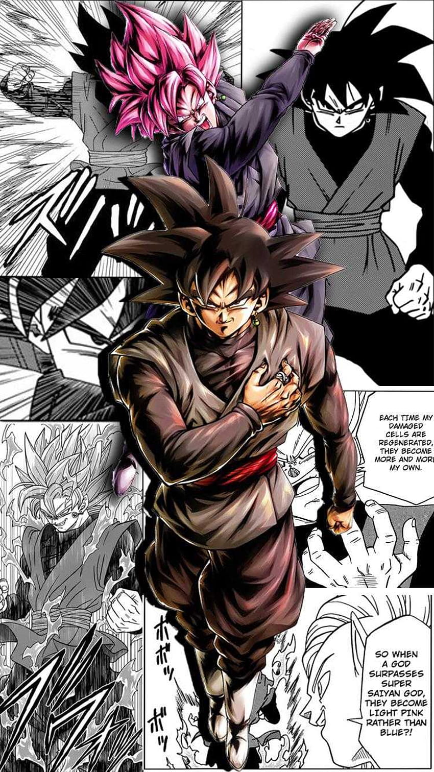 Goku Black, Goku-Manga HD-Handy-Hintergrundbild