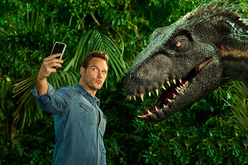 Chris Pratt em Jurassic World Fallen Kingdom Entertainment Weekly, filmes, planos de fundo e mundo jurássico azul papel de parede HD