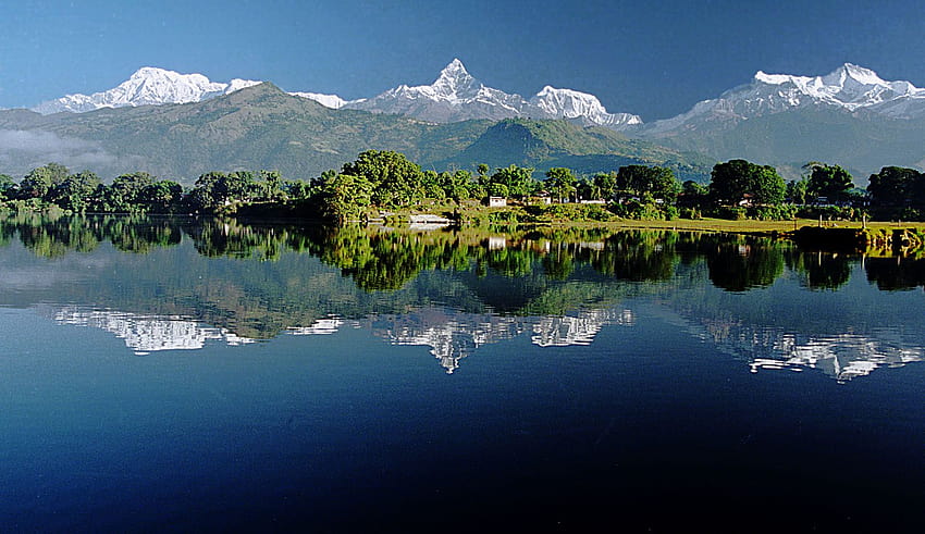 Покхара Непал HD тапет
