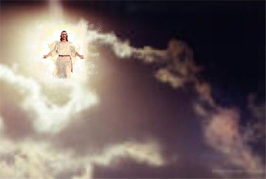 jesus christ in heaven wallpaper